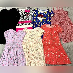 Girls Dress Bundle, Size 7/8 - 7 Dress Lot